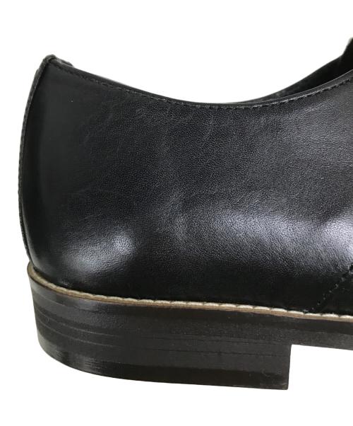 MARGARET HOWELL idea（マーガレット ハウエル アイディア）MARGARET HOWELL idea (マーガレット ハウエル アイディア) プレーントゥシューズ ブラック サイズ:23.5cmの古着・服飾アイテム