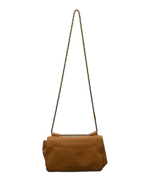 Chloe（クロエ）Chloe (クロエ) elsieチェーンショルダーバッグ ブラウンの古着・服飾アイテム
