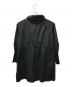 TRUNK HIROKO KOSHINO (トランク ヒロコ コシノ) ドロストデザインリブジョイントコート ブラック サイズ:38：13000円
