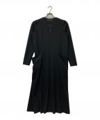 HIROKO KOSHINOヒロコ コシノ）の古着「フロントジップワンピース」｜ブラック