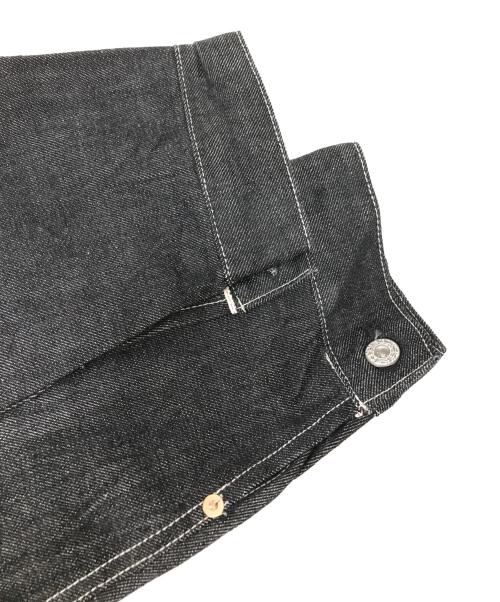 HOUSTON（ヒューストン）HOUSTON (ヒューストン) TYPE-1 DENIM JACKET T-BACK- ブラック サイズ:44の古着・服飾アイテム