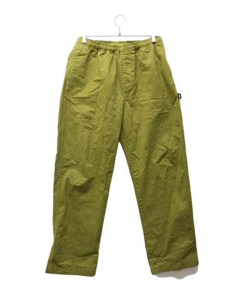 stussy（ステューシー）stussy (ステューシー) Brushed Beach pants グリーン サイズ:SIZE Mの古着・服飾アイテム