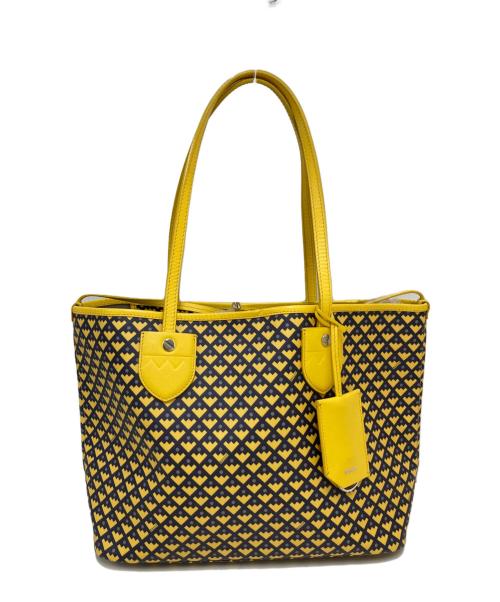 BALLY（バリー）BALLY (バリー) ベルニナトートバッグ イエローの古着・服飾アイテム