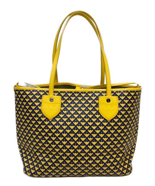 BALLY（バリー）BALLY (バリー) ベルニナトートバッグ イエローの古着・服飾アイテム