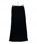 Graphpaperグラフペーパー）の古着「Waffle Pencil Skirt」｜ブラック