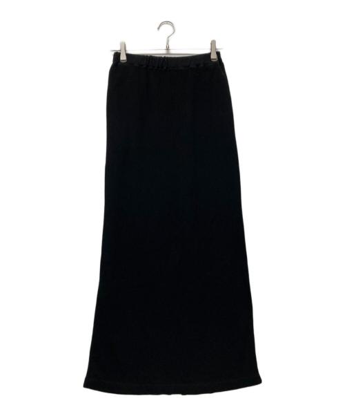 Graphpaper（グラフペーパー）Graphpaper (グラフペーパー) Waffle Pencil Skirt ブラック サイズ:SIZE0の古着・服飾アイテム