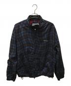 TIGHTBOOTH PRODUCTIONタイトブースプロダクション）の古着「WAVY PLAID JACKET」｜ブルー