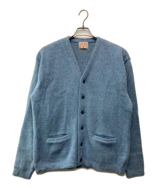 BONCOURA（ボンクラ）BONCOURA (ボンクラ) アルパカカーディガン ブルー サイズ:42の古着・服飾アイテム