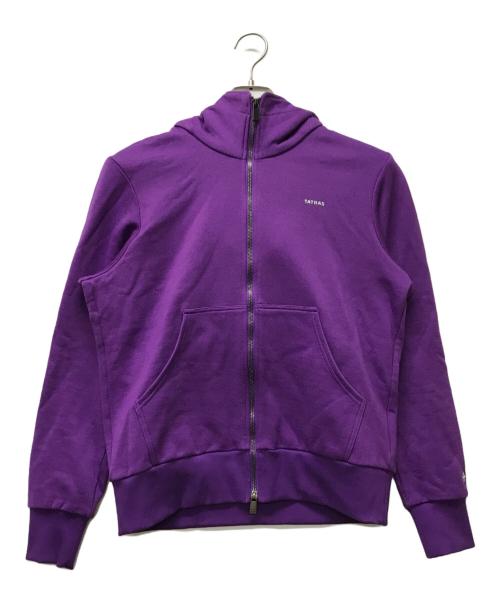 TATRAS（タトラス）TATRAS (タトラス) フェルダコットンスウェットジップアップフーディ パープル サイズ:01の古着・服飾アイテム