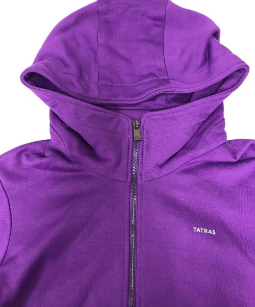 TATRAS（タトラス）TATRAS (タトラス) フェルダコットンスウェットジップアップフーディ パープル サイズ:01の古着・服飾アイテム