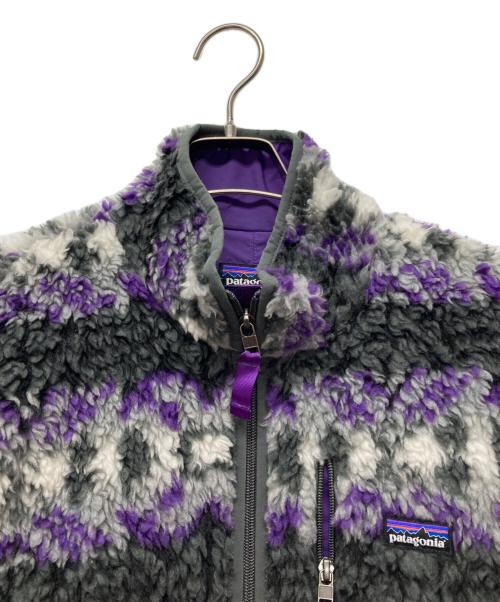 Patagonia（パタゴニア）Patagonia (パタゴニア) クラシックレトロXジャケット/23060FA13 グレー×パープル サイズ:Mの古着・服飾アイテム