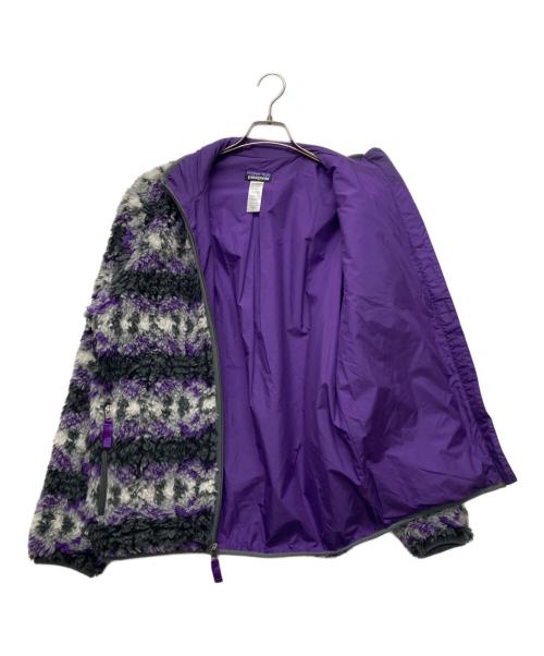 Patagonia（パタゴニア）Patagonia (パタゴニア) クラシックレトロXジャケット/23060FA13 グレー×パープル サイズ:Mの古着・服飾アイテム