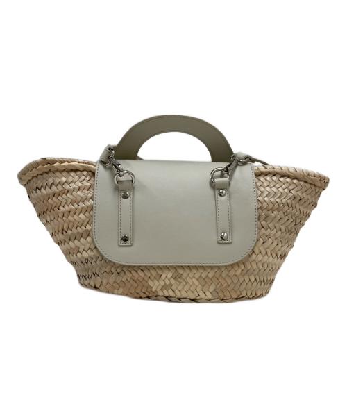 HEREU（ヘリュー）HEREU (ヘリュー) 2WAYカゴバッグ ベージュの古着・服飾アイテム