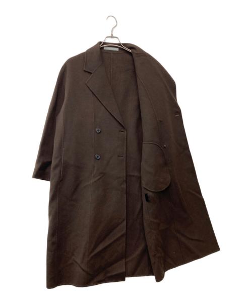theory luxe（セオリーリュクス）theory luxe (セオリーリュクス) ウールカシミヤブレンドコート ブラウン サイズ:38の古着・服飾アイテム