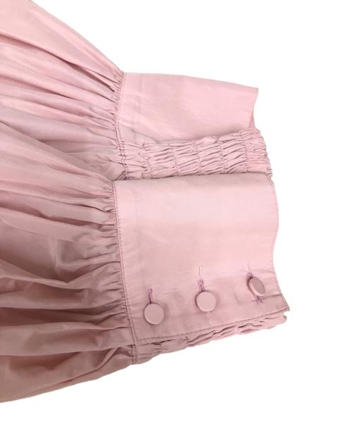 ANAYI（アナイ）ANAYI (アナイ) タフタボウタイチュニック ブラウス ピンク サイズ:38の古着・服飾アイテム