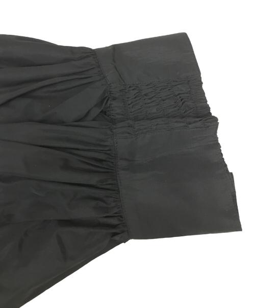 ANAYI（アナイ）ANAYI (アナイ) タフタボウタイチュニック ブラウス ブラック サイズ:38の古着・服飾アイテム