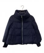 ANAYIアナイ）の古着「アルパカシャギーダウンコート」｜ネイビー