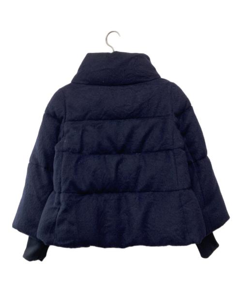 ANAYI（アナイ）ANAYI (アナイ) アルパカシャギーダウンコート ネイビー サイズ:36の古着・服飾アイテム