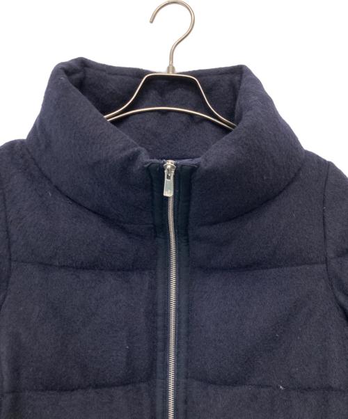 ANAYI（アナイ）ANAYI (アナイ) アルパカシャギーダウンコート ネイビー サイズ:36の古着・服飾アイテム