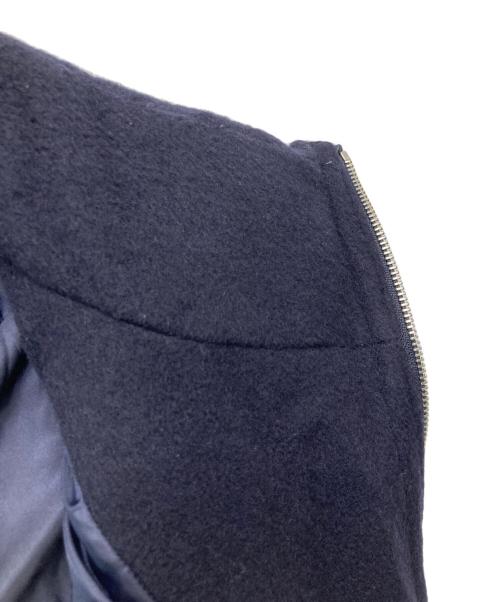 ANAYI（アナイ）ANAYI (アナイ) アルパカシャギーダウンコート ネイビー サイズ:36の古着・服飾アイテム