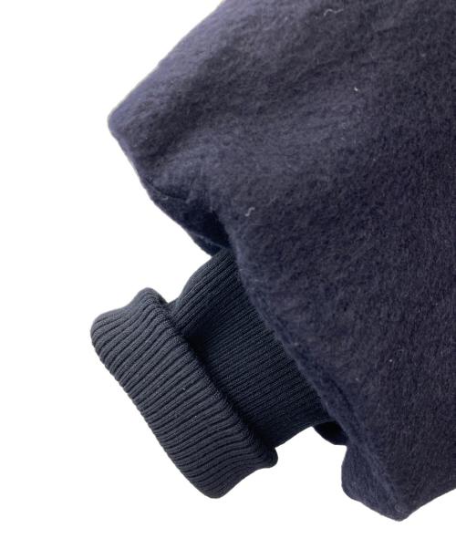 ANAYI（アナイ）ANAYI (アナイ) アルパカシャギーダウンコート ネイビー サイズ:36の古着・服飾アイテム