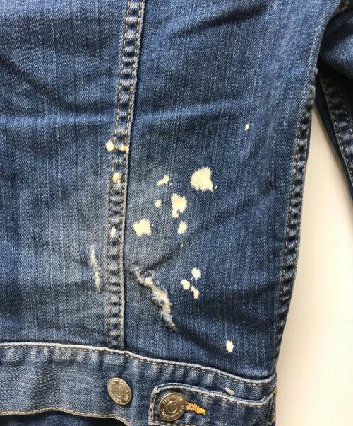 DSQUARED2（ディースクエアード）DSQUARED2 (ディースクエアード) デニムジャケット インディゴ サイズ:38の古着・服飾アイテム