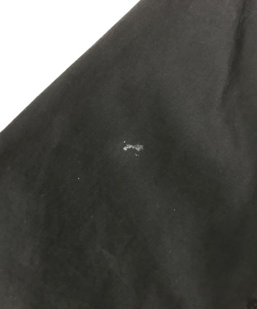 STONE ISLAND（ストーンアイランド）STONE ISLAND (ストーンアイランド) オールドトリートメントコットンジップシャツブルゾン ブラック サイズ:SIZE Mの古着・服飾アイテム