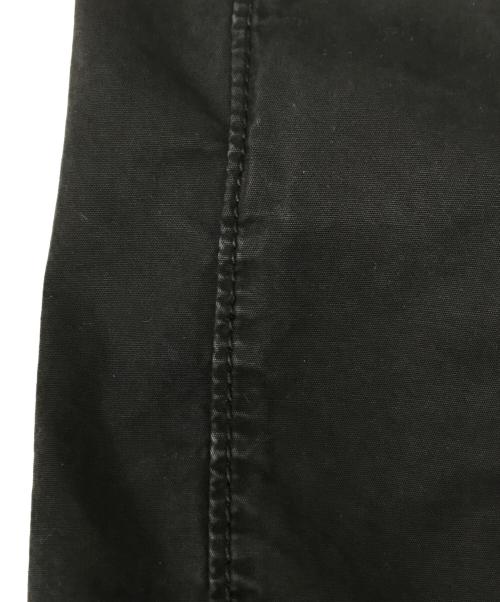 STONE ISLAND（ストーンアイランド）STONE ISLAND (ストーンアイランド) オールドトリートメントコットンジップシャツブルゾン ブラック サイズ:SIZE Mの古着・服飾アイテム