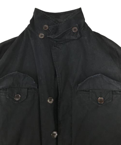 French Army（フランス軍）French Army (フレンチアーミー) 黒染めM-47ミリタリージャケット ブラック サイズ:26の古着・服飾アイテム