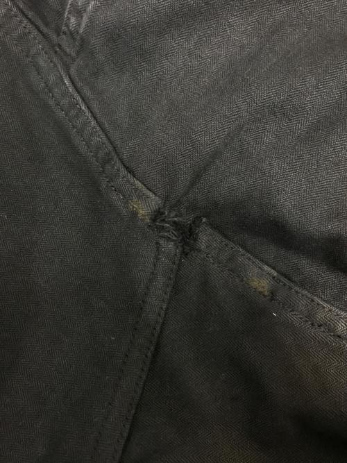 French Army（フランス軍）French Army (フレンチアーミー) 黒染めM-47ミリタリージャケット ブラック サイズ:26の古着・服飾アイテム