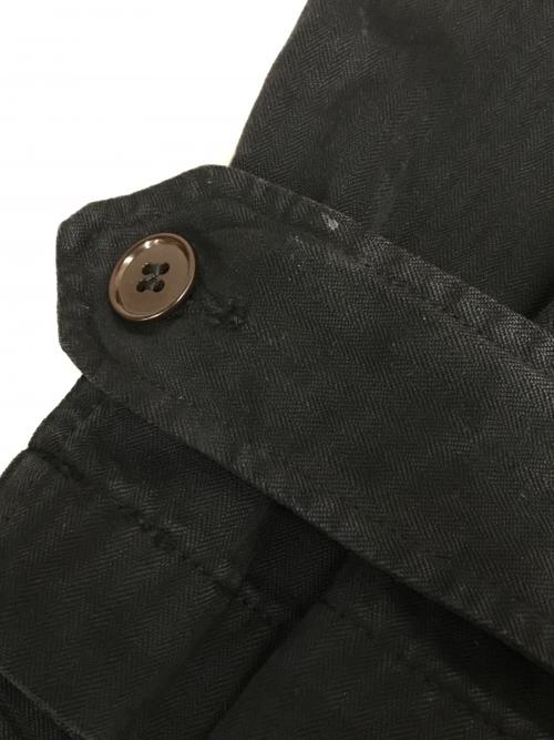 French Army（フランス軍）French Army (フレンチアーミー) 黒染めM-47ミリタリージャケット ブラック サイズ:26の古着・服飾アイテム