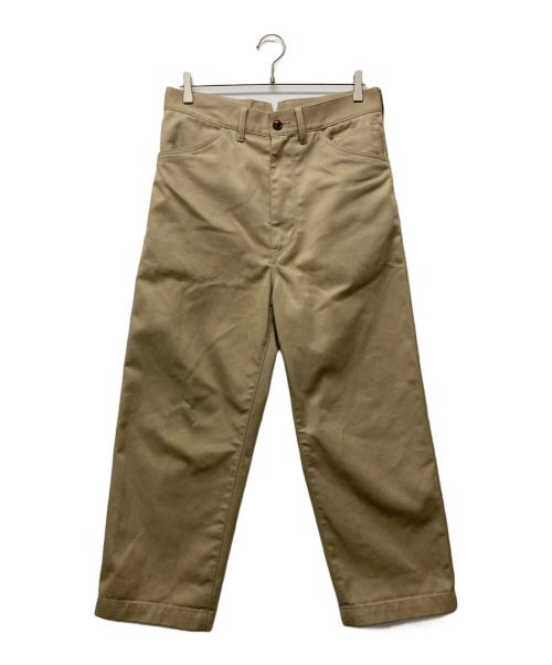 COMME des GARCONS JUNYA WATANABE MAN（コム デ ギャルソン ジュンヤ ワタナベ マン）COMME des GARCONS JUNYA WATANABE MAN (コム デ ギャルソン ジュンヤ ワタナベ マン) ツイルワークトラウザー ベージュ サイズ:Sの古着・服飾アイテム