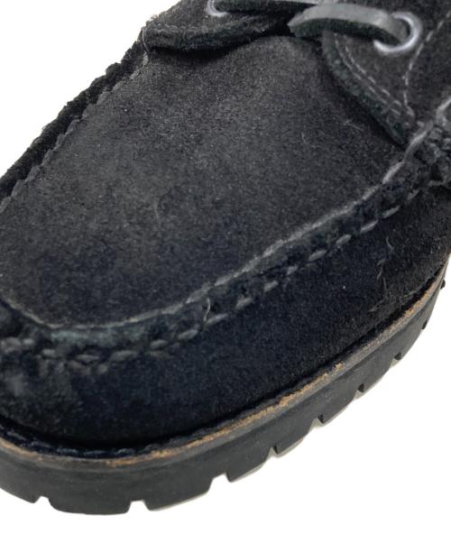 G.H.BASS&CO.（ジー・エイチ・バス・コー）G.H.BASS&CO. (ジー・エイチ・バス・コー) スウェードデッキシューズ ブラック サイズ:42の古着・服飾アイテム