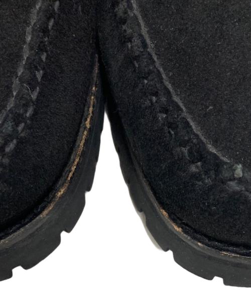 G.H.BASS&CO.（ジー・エイチ・バス・コー）G.H.BASS&CO. (ジー・エイチ・バス・コー) スウェードデッキシューズ ブラック サイズ:42の古着・服飾アイテム