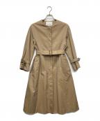 ANAYIアナイ）の古着「撥水ギャバクルーコート/102117-17-170」｜ブラウン