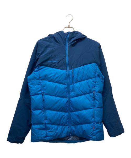 MAMMUT（マムート）MAMMUT (マムート) Rime Pro IN Hybrid Hooded Jacket ブルー サイズ:XLの古着・服飾アイテム