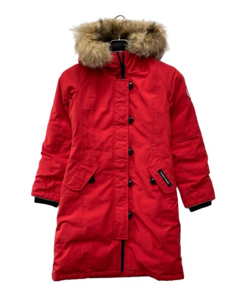 CANADA GOOSE（カナダグース）CANADA GOOSE (カナダグース) Youth Brittania Parka/4593Y レッド サイズ:M/M(10-12)の古着・服飾アイテム