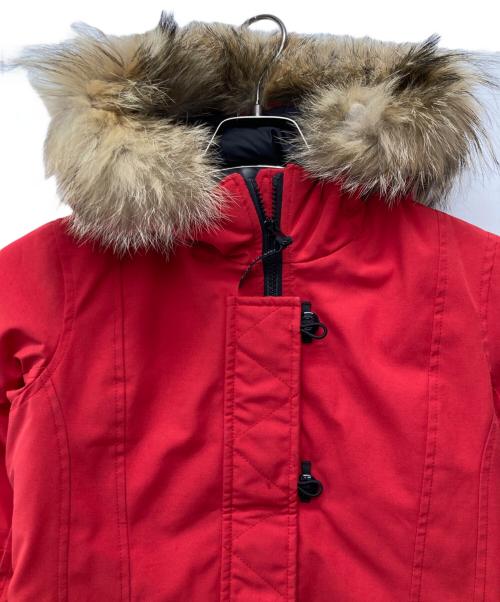 CANADA GOOSE（カナダグース）CANADA GOOSE (カナダグース) Youth Brittania Parka/4593Y レッド サイズ:M/M(10-12)の古着・服飾アイテム