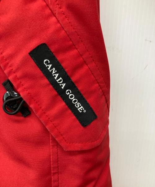 CANADA GOOSE（カナダグース）CANADA GOOSE (カナダグース) Youth Brittania Parka/4593Y レッド サイズ:M/M(10-12)の古着・服飾アイテム