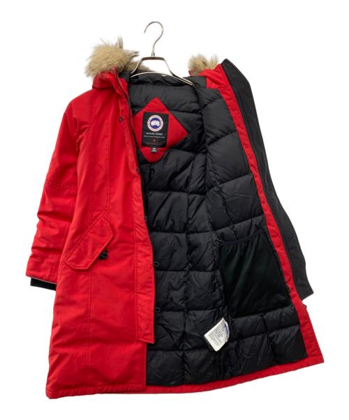 CANADA GOOSE（カナダグース）CANADA GOOSE (カナダグース) Youth Brittania Parka/4593Y レッド サイズ:M/M(10-12)の古着・服飾アイテム