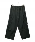 RAJABROOKEラジャブルック）の古着「ナイロンカーゴパンツ」｜グリーン