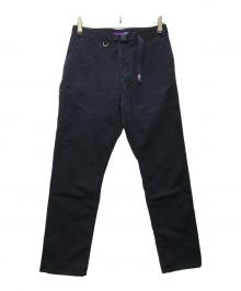 THE NORTHFACE PURPLELABEL（ザ・ノースフェイス パープルレーベル）の古着「ストレッチツイル テーパードパンツ」｜ネイビー