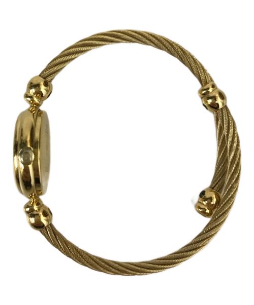 GUCCI（グッチ）GUCCI (グッチ) バングルウォッチ ブラックの古着・服飾アイテム