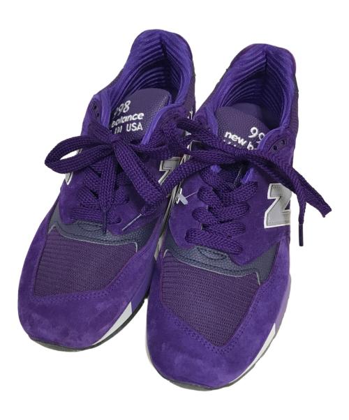 NEW BALANCE（ニューバランス）NEW BALANCE (ニューバランス) U998TE パープル サイズ:28cm 未使用品の古着・服飾アイテム