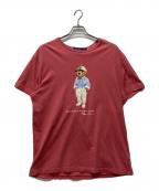 POLO RALPH LAURENポロ・ラルフローレン）の古着「ポロベアTEE」｜ピンク