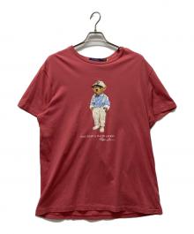 POLO RALPH LAUREN（ポロ・ラルフローレン）の古着「ポロベアTEE」｜ピンク