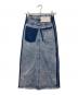 adidas originals (アディダスオリジナル) KSENIASCHNAIDER デニム マキシスカート ブルー サイズ:XS：6000円