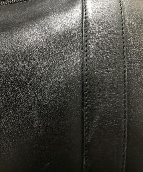 LOEWE（ロエベ）LOEWE (ロエベ) アナグラムレザーボストンバッグ ブラックの古着・服飾アイテム