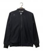 DESCENTE GOLFデサントゴルフ）の古着「レクタス4WAYストレッチボンバージャケット」｜ブラック
