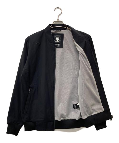 DESCENTE GOLF（デサントゴルフ）DESCENTE GOLF (デサントゴルフ) レクタス4WAYストレッチボンバージャケット ブラック サイズ:JPLの古着・服飾アイテム